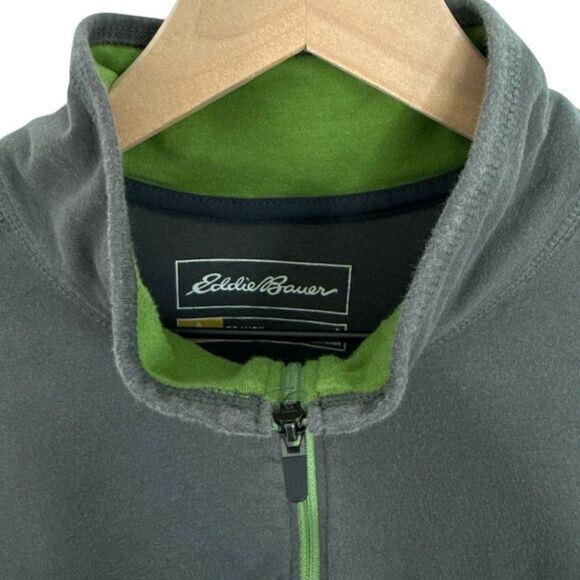 Eddie Bauer Shirt Men's Large Travex 1/4 Zip Pullover Hiking Travel Lightweight - Picture 3 of 9